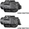 imageStreamlight 69476 TLR8 HLX G sub USB 1000Lumen Weapon RailMounted Rechargeable Tactical Flashlight with Integrated Green Aiming Laser for Glock 43X48 MOS and 43X48 Rail Only Black