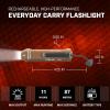 imageStreamlight 88810 Wedge 300Lumen Slim Everyday Carry Flashlight Includes USBC Cable and Lanyard BlackCoyote