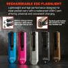 imageStreamlight 88810 Wedge 300Lumen Slim Everyday Carry Flashlight Includes USBC Cable and Lanyard BlackSilver