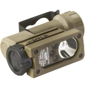 imageStreamlight 14104 Sidewinder Compact 55Lumens Hands Free Military Flashlight with Lithium Battery in Clamshell Coyote