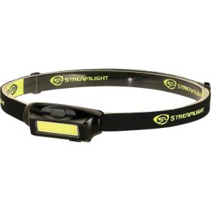 imageStreamlight 61707 Bandit 135Lumen USB Rechargeable Green LED Headlamp with Elastic Head Strap Clip and USB Cable CoyoteBlack