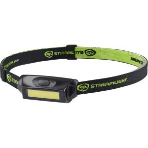 imageStreamlight 61714 Bandit Pro 180Lumen USB Rechargeable LED Headlamp with Elastic Head Strap Visor Clip and USB Cable Black