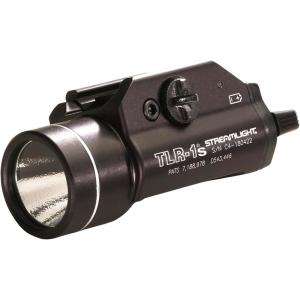 imageStreamlight 69210 TLR1s 300Lumen LED Rail Mounted Flashlight with Strobe Function and Rail Locating Keys Blackwith Strobe and without Earless Screw