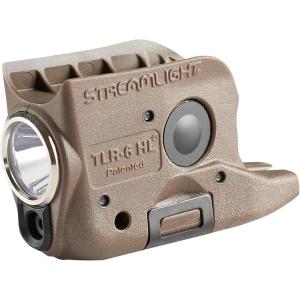 imageStreamlight 69341 TLR6 HL 300Lumen Rechargeable Tactical Weapon Light with Integrated Red Aiming Laser Designed Exclusively and Solely for Glock 4243 ampamp 43X48 NonRailed Flat Dark Earth Brown