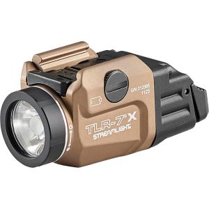 imageStreamlight 69429 TLR7 X 500Lumen Compact Tactical Weapon Light with High ampamp Low Paddle Switches and Key Kit Flat Dark EarthFlat Dark Earth