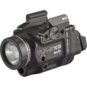 imageStreamlight 69437 TLR8 X G sub 500Lumen RailMounted Tactical Weapon Light with Integrated Green Aiming Laser Exclusively for Sig Sauer P365XL Closed Rail Systems Only Black