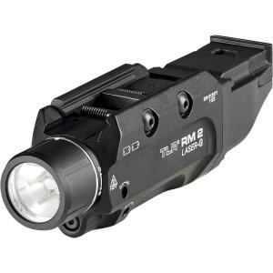 imageStreamlight 69454 TLR RM 2 G 1000Lumen RailMounted Tactical Weapon Light with Integrated Green Aiming Laser and Key Kit Black
