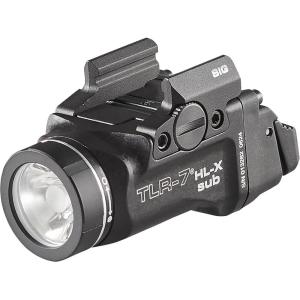 imageStreamlight 69504 TLR7 HLX sub USB 1000Lumen Rechargeable RailMounted Weapon Light Designed Exclusively for Sig Sauer P365XL Closed Rail Systems Includes Mounting Kit with Keys Black