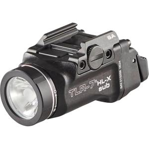 imageStreamlight 69506 TLR7 HLX sub USB 1000Lumen Rechargeable RailMounted Weapon Light Designed Exclusively for Springfield Armory Hellcat Includes Mounting Kit with Keys Black