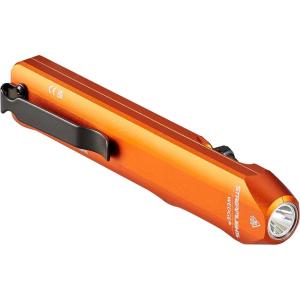 imageStreamlight 88810 Wedge 300Lumen Slim Everyday Carry Flashlight Includes USBC Cable and Lanyard BlackOrange
