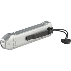 imageStreamlight 88810 Wedge 300Lumen Slim Everyday Carry Flashlight Includes USBC Cable and Lanyard BlackSilver