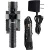 imageStreamlight 74435 Strion 2020 1200Lumen Rechargeable LED Flashlight Includes 120V100V AC12V DC Piggyback Charging System BlackWith 120V100V AC12V DC Charging System and Holder
