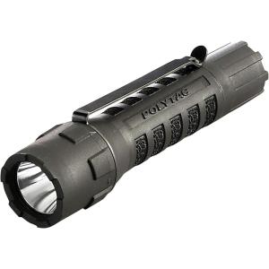 imageStreamlight 88850 PolyTac 600 Lumens LED Flashlight with CR123A Lithium Batteries Blister Packaging Black