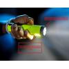 imageStreamlight 67750 Dualie 2AA 175Lumen Dual Beam Flashlight wPocket Clip and Magnetic Base Clear Retail Packaging YellowBox
