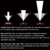imageStreamlight 75882 Stinger DS LED HP Rechargeable Flashlight  800 Lumens BlackWith 120V AC12V DC PiggyBack Charger