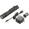 imageStreamlight 88054 ProTac HL USB 1000Lumen MultiFuel USB Rechargeable Professional Tactical Flashlight with 120V AC12Volt DC Charger and Holster Black Clear Retail PackagingUSB Rechargeable with 120V AC12V DC Charger