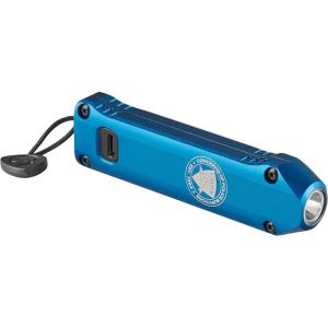 imageStreamlight 88825 Wedge XT 500Lumen Slim Everyday Carry Flashlight Includes USBCable and Pocket Lanyard Blue COPS Edition