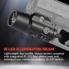 imageStreamlight 69192 TLRVIR II Visible LEDIR IlluminatorIR Beam with Rail Locating Keys Black