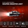 imageStreamlight 69192 TLRVIR II Visible LEDIR IlluminatorIR Beam with Rail Locating Keys Black