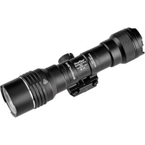 imageStreamlight 89016 ProTac RailMount HPX Pro USB System 800Lumen 105000Candela Rechargeable Tactical Flashlight with JackCap Tail Switch MLOK Mount Pressure Switch and Battery Black
