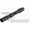 imageStreamlight 66608 MicroStream 250Lumen EDC UltraCompact Flashlight with USB Rechargeable Battery Clear Retail Packaging CoyoteBlack