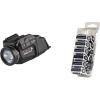 imageStreamlight TLR7A Flex 500Lumen Tactical Light with Streamlight CR123A Lithium Batteries 12Pack