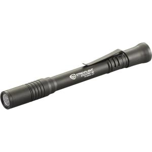 imageStreamlight 66118 Stylus Pro 100Lumen Penlight with 2 AAA Alkaline Batteries BlackBlack