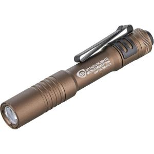 imageStreamlight 66608 MicroStream 250Lumen EDC UltraCompact Flashlight with USB Rechargeable Battery Clear Retail Packaging CoyoteCoyote