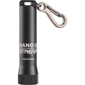 imageStreamlight 73021 Nano Light II 20Lumens Miniature Keychain LED Flashlight with AAAA Alkaline Battery Blue COPS EditionBlack