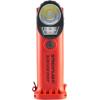 imageStreamlight 91802 Survivor Pivot 325Lumen Right Angle Articulating Dual Beam Rechargeable Flashlight with 120V100V AC12V DC and Clip Orange