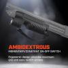 imageStreamlight 69610 TLRacker 1000 Lumen Forend Light for Selected Mossberg 500590 Models with CR123A Lithium Batteries OrangeBlack