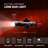 imageStreamlight 88058 ProTac Rail Mount 1 350Lumen MultiFuel Weapon Light with CR123A Batteries and Remote Pressure Switch Tail Switch Clips Black Box