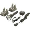 imageStreamlight 74504 Strion HPL 615Lumen Compact Rechargeable Flashlight with 12Volt DC Charger BlackACDC 2 Holder
