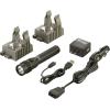 imageStreamlight 74610 Strion DS HL 700Lumen Rechargeable Flashlight Without Charger Black120V100V AC12V DC  2 Holders