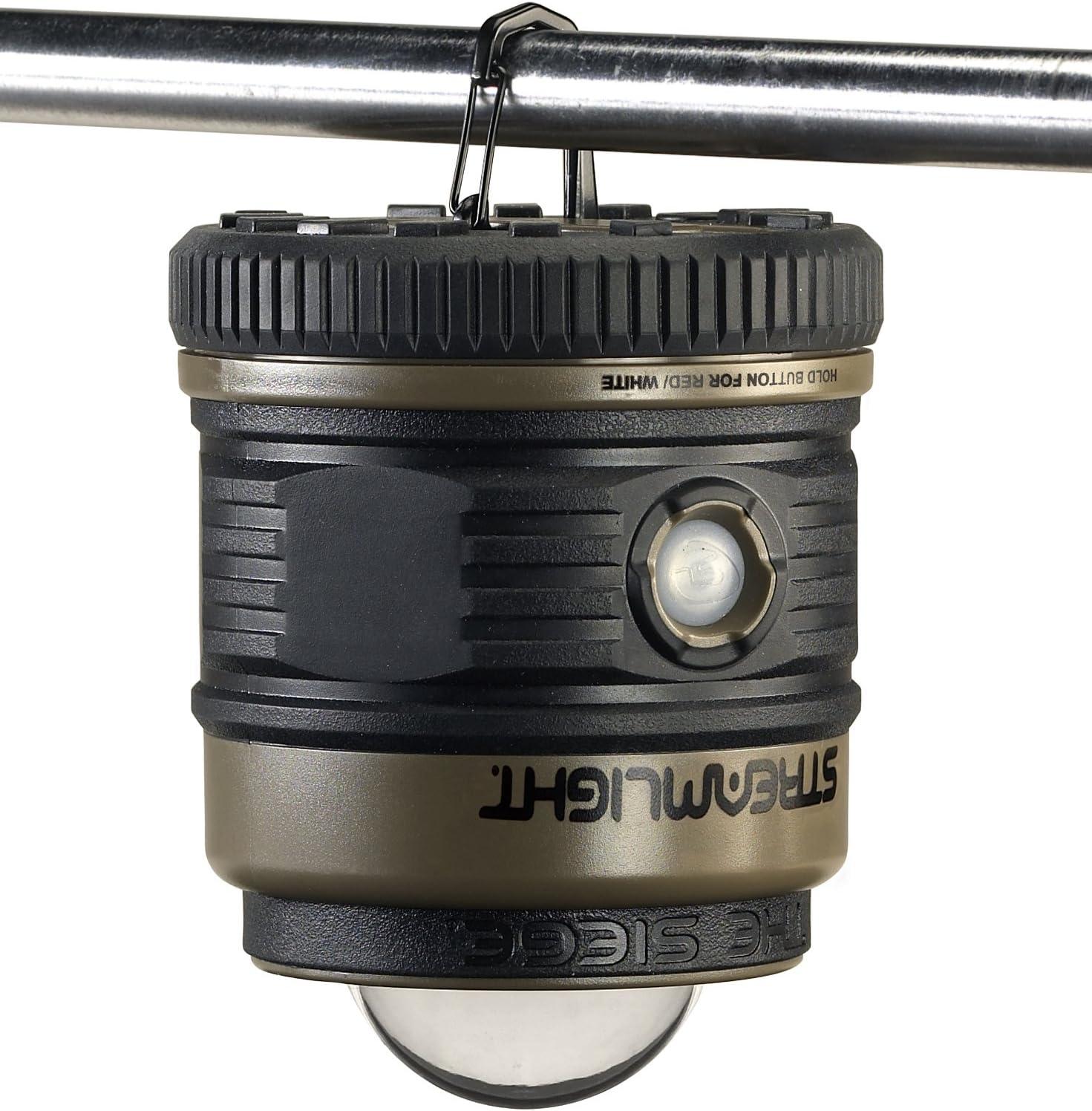 imageStreamlight 44947 Super Siege 1100Lumen Rechargeable Lantern with 120Volt AC Charger CoyoteCoyote