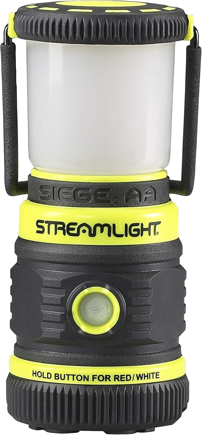 imageStreamlight 44947 Super Siege 1100Lumen Rechargeable Lantern with 120Volt AC Charger CoyoteYellow