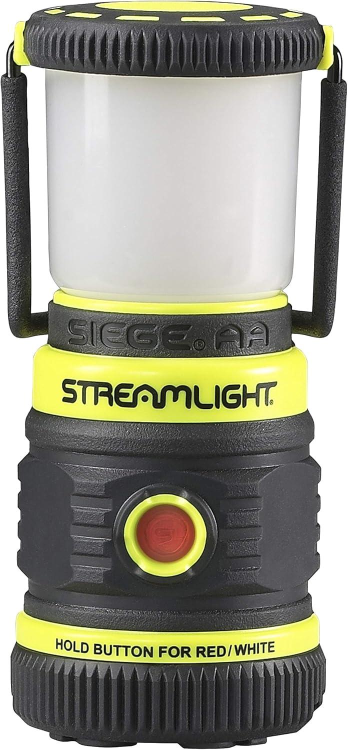 imageStreamlight 44947 Super Siege 1100Lumen Rechargeable Lantern with 120Volt AC Charger CoyoteYellow