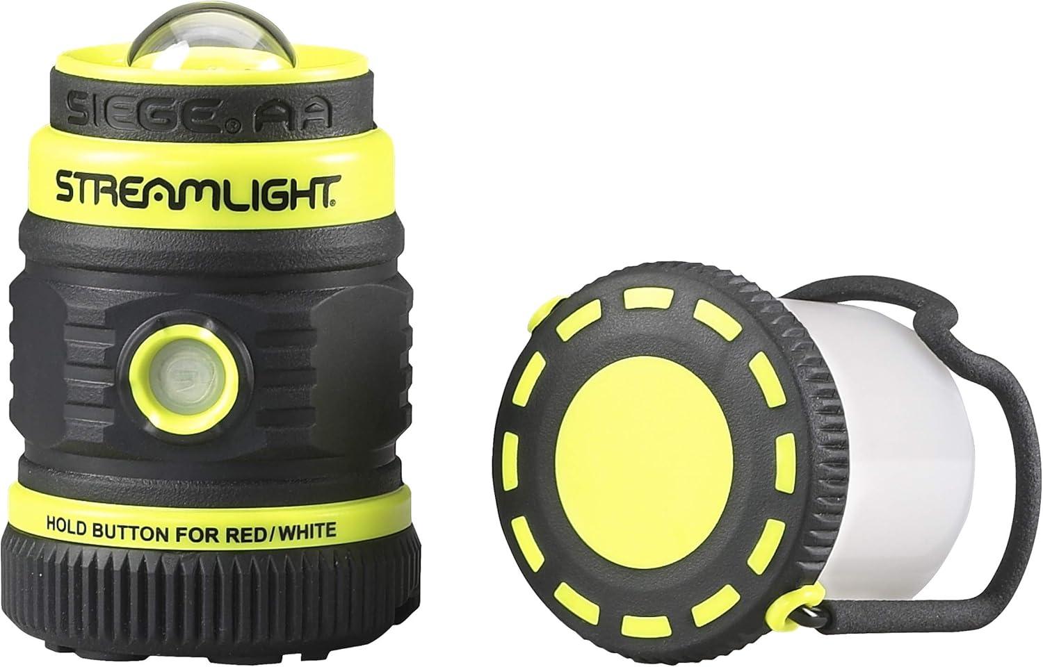 imageStreamlight 44947 Super Siege 1100Lumen Rechargeable Lantern with 120Volt AC Charger CoyoteYellow