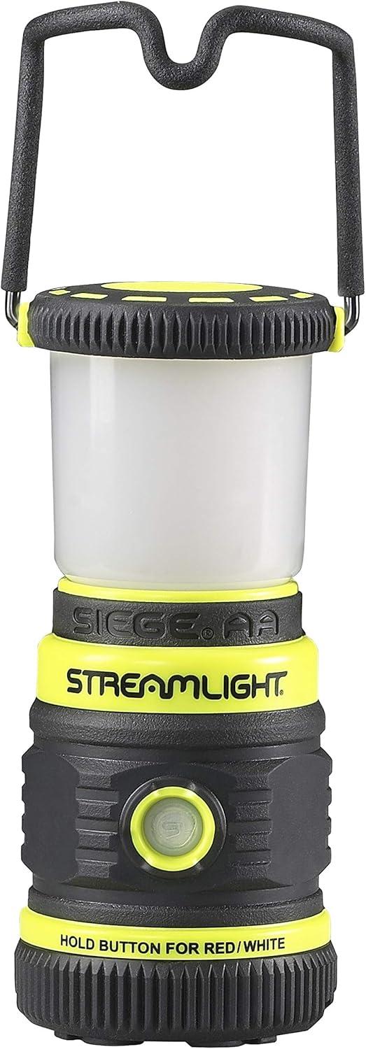 imageStreamlight 44947 Super Siege 1100Lumen Rechargeable Lantern with 120Volt AC Charger CoyoteYellow