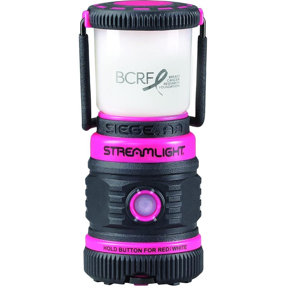 imageStreamlight 44947 Super Siege 1100Lumen Rechargeable Lantern with 120Volt AC Charger CoyotePink