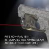 imageStreamlight 69279 TLR6 100Lumen Tactical Weapon Light with Integrated Red Aiming Laser Designed Exclusively and Solely for Select NonRail 1911 Black