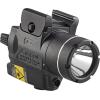 imageStreamlight 69245 TLR4G 160Lumen Compact Rail Mounted Tactical Weapon Light with Integrated Green Aiming Laser for Select Handguns Blackwith Red Laser