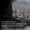 imageStreamlight 69273 TLR6 100Lumen Tactical Weapon Light with Integrated Red Aiming Laser Designed Exclusively and Solely for MampampP Shield and MampampP Shield Plus 9mm40 Only Black