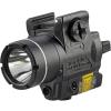 imageStreamlight 69245 TLR4G 160Lumen Compact Rail Mounted Tactical Weapon Light with Integrated Green Aiming Laser for Select Handguns Blackwith Red Laser