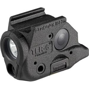 imageStreamlight 69287 TLR6 100Lumen 2000 Candela RailMounted Tactical Weapon Light with Integrated Red Aiming Laser Designed Exclusively for The Springfield Armory Hellcat 3Inch Micro Compact Black