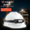 imageStreamlight 89019 Sledge 1000Lumen Max 600Lumen Standard 1800Candela Rechargeable LowProfile LED Headlamp with Elastic and Rubber Hard Hat Straps Black