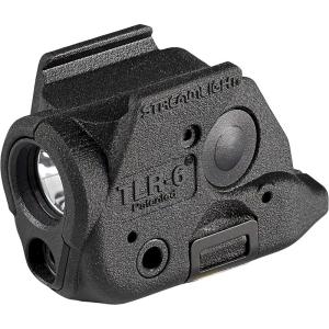 imageStreamlight 69286 TLR6 100 Lumen Tactical Weapon Light with Integrated Red Aiming Laser Designed Exclusively and Solely for Glock 43X MOS48 MOS Only Black