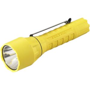 imageStreamlight 88863 PolyTac LED HP Flashlight with Lithium Batteries Yellow  600 Lumens