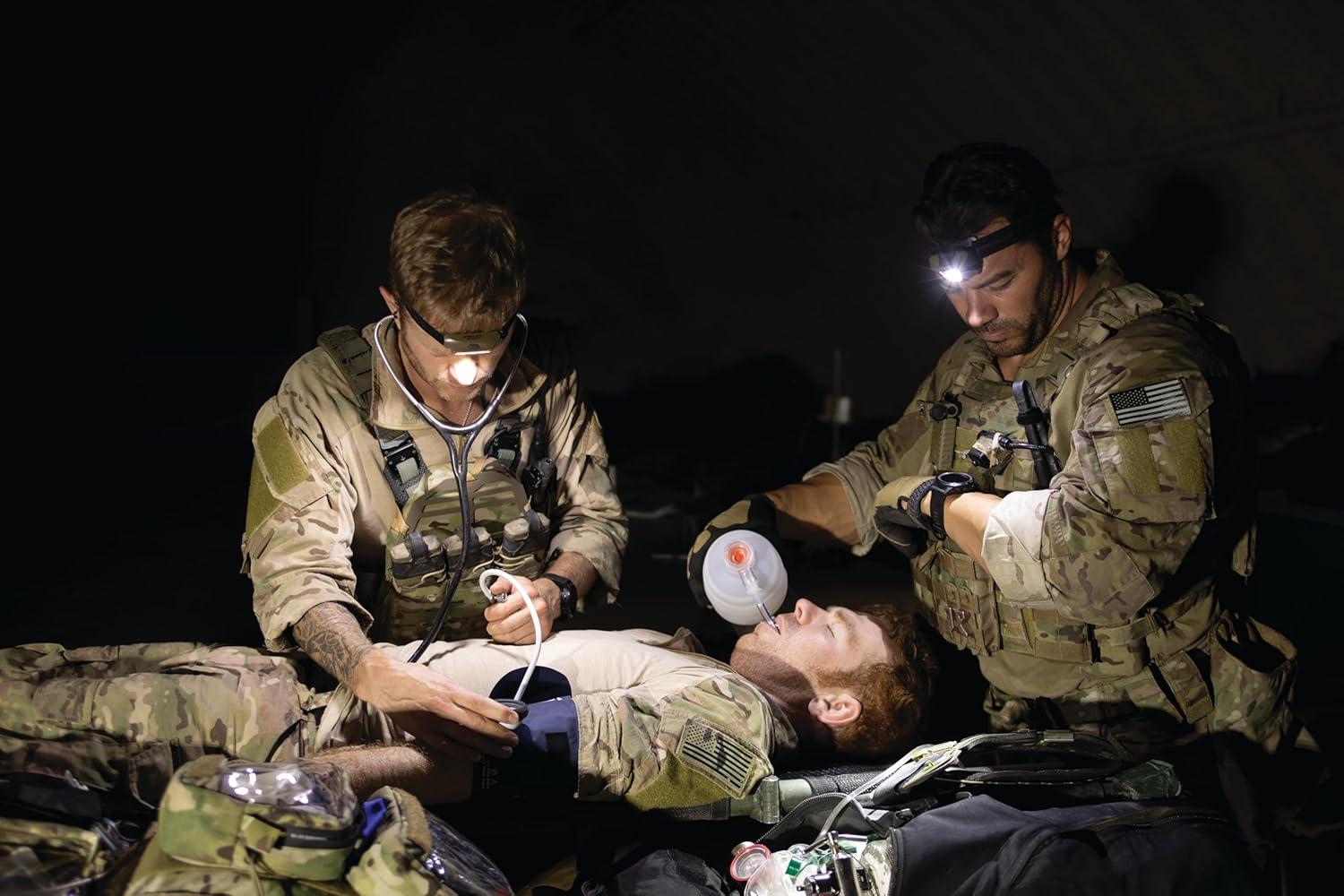 imageStreamlight 61420 Enduro Pro 200Lumen 2250Candela UltraLight LED Headlamp with AA Batteries and Elastic Strap Box YellowCoyote