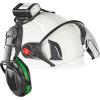 imageStreamlight 61621 SLSidesaddle 400Lumen USB Rechargeable HandsFree Universal Hard Hat Helmet and Headgear LED Light with Mount Kit Rechargeable Battery USBC Cable Black